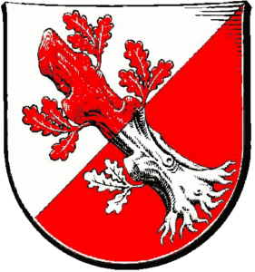 Das Wappen der Stadt Wahlsted